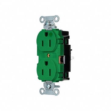 Receptacle 1/2 hp 125V AC NEMA 5-15R