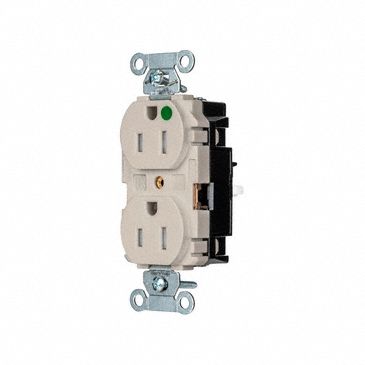 Receptacle 1/2 hp 125V AC NEMA 5-15R