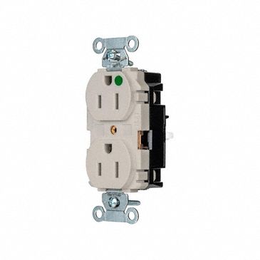 Receptacle 1/2 hp 125V AC NEMA 5-15R
