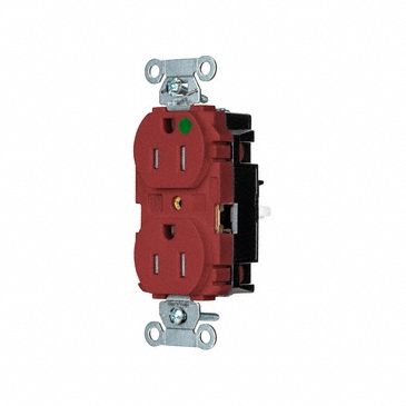Receptacle 1/2 hp 125V AC NEMA 5-15R