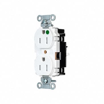 Receptacle 1/2 hp 125V AC NEMA 5-15R