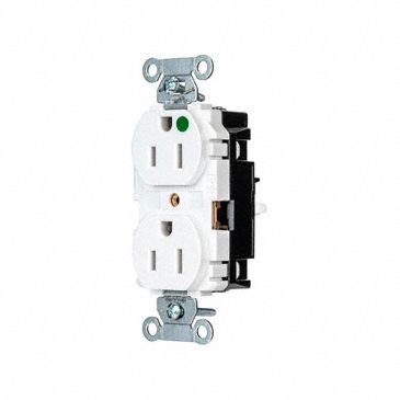 Receptacle 1/2 hp 125V AC NEMA 5-15R