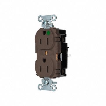 Receptacle 1/2 hp 125V AC NEMA 5-15R