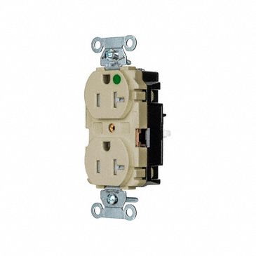 Receptacle 1 hp 125V AC NEMA 5-20R