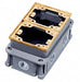 Floor Box Brass/Cast Iron Rectangular