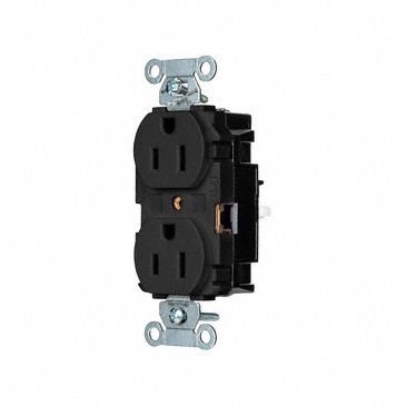 Receptacle 1/2 hp 125V AC NEMA 5-15R