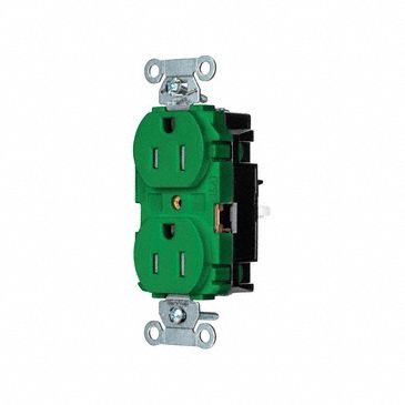 Receptacle 1/2 hp 125V AC NEMA 5-15R