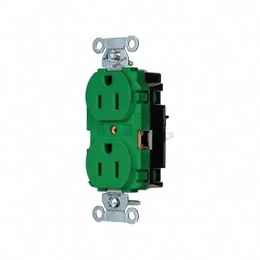 Receptacle 1/2 hp 125V AC NEMA 5-15R