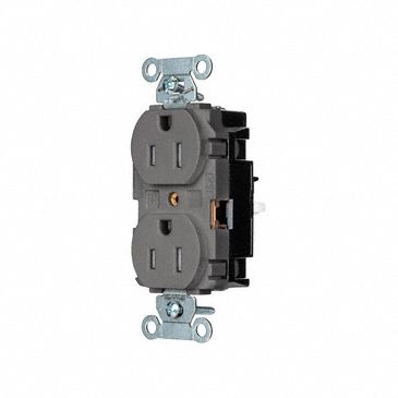 Receptacle 1/2 hp 125V AC NEMA 5-15R