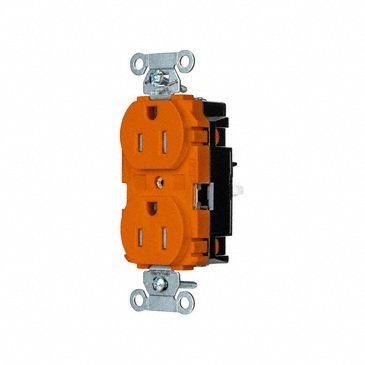 Receptacle 1/2 hp 125V AC NEMA 5-15R