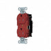 Receptacle 1/2 hp 125V AC NEMA 5-15R