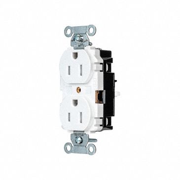 Receptacle 1/2 hp 125V AC NEMA 5-15R
