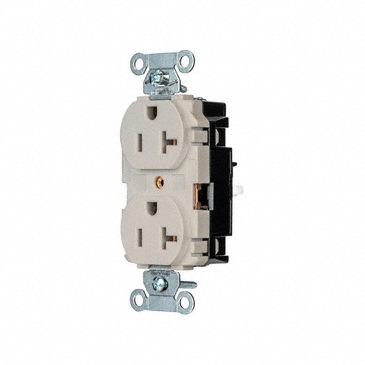 Receptacle 1 hp 125V AC NEMA 5-15R