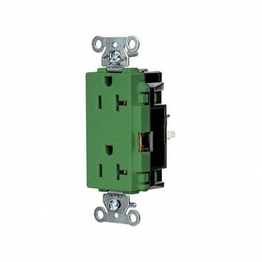 Receptacle 1 hp 125V AC NEMA 5-20R