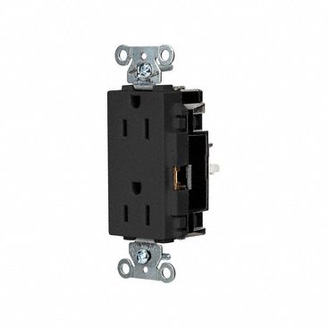 Receptacle 1/2 hp 125V AC NEMA 5-15R