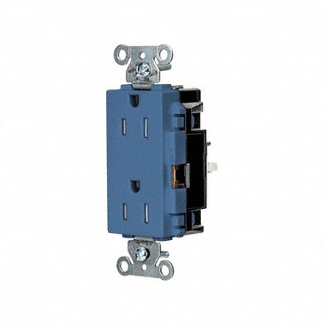 Receptacle 1/2 hp 125V AC NEMA 5-15R