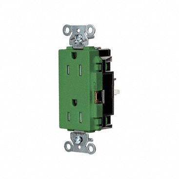Receptacle 1/2 hp 125V AC NEMA 5-15R