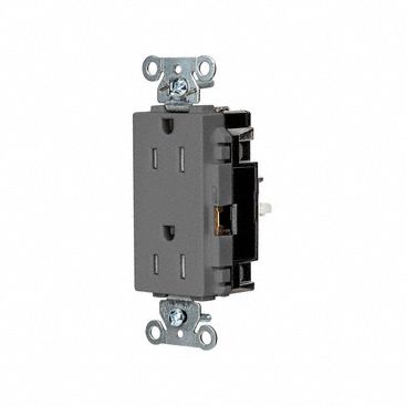 Receptacle 1/2 hp 125V AC NEMA 5-15R