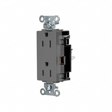 Receptacle 1/2 hp 125V AC NEMA 5-15R