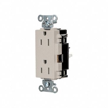 Receptacle 1/2 hp 125V AC NEMA 5-15R