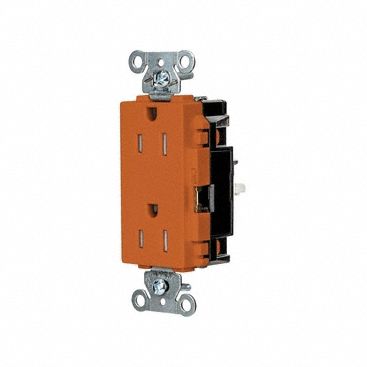 Receptacle 1/2 hp 125V AC NEMA 5-15R