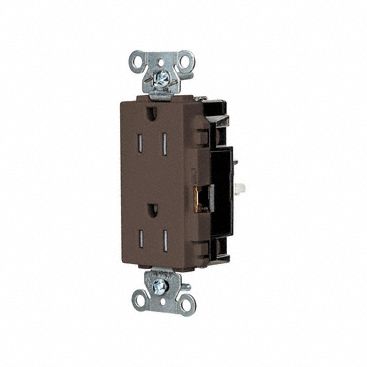 Receptacle 1/2 hp 125V AC NEMA 5-15R