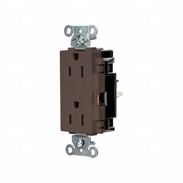 Receptacle 1/2 hp 125V AC NEMA 5-15R