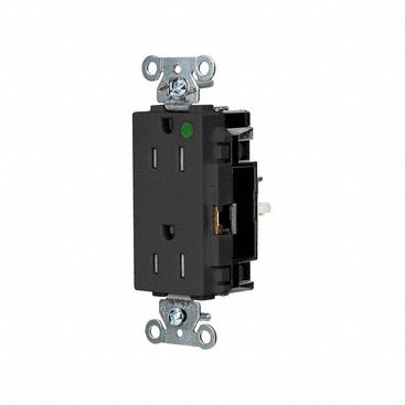 Receptacle 1/2 hp 125V AC NEMA 5-15R