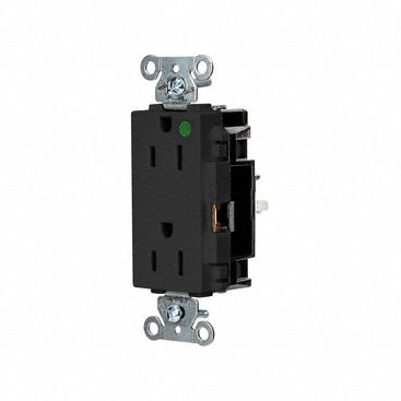 Receptacle 1/2 hp 125V AC NEMA 5-15R