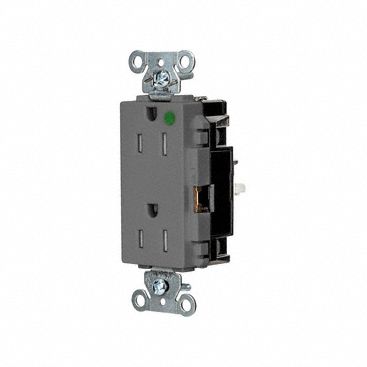 Receptacle 1/2 hp 125V AC NEMA 5-15R