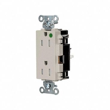Receptacle 1/2 hp 125V AC NEMA 5-15R