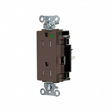 Receptacle 1/2 hp 125V AC NEMA 5-15R