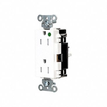 Receptacle 1/2 hp 125V AC NEMA 5-15R