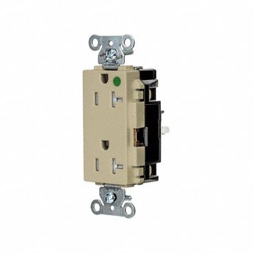 Receptacle 1 hp 125V AC NEMA 5-20R