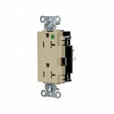 Receptacle 1 hp 125V AC NEMA 5-20R