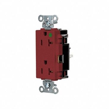 Receptacle 1 hp 125V AC NEMA 5-20R