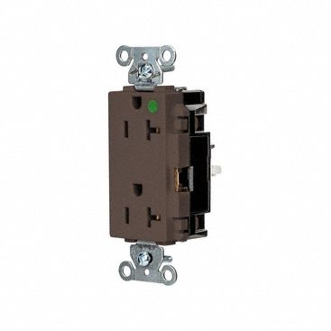 Receptacle 1 hp 125V AC NEMA 5-20R