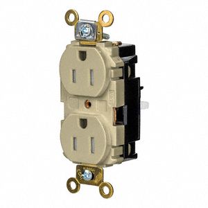 Receptacle 1/2 hp 125V AC NEMA 5-15R