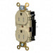 Receptacle 1/2 hp 125V AC NEMA 5-15R