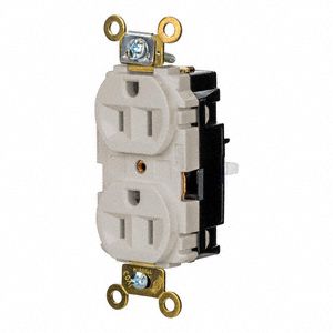 Receptacle 1/2 hp 125V AC NEMA 5-15R