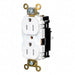 Receptacle 1/2 hp 125V AC NEMA 5-15R