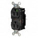 Receptacle 1/2 hp 125V AC NEMA 5-15R