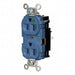 Receptacle 1/2 hp 125V AC NEMA 5-15R
