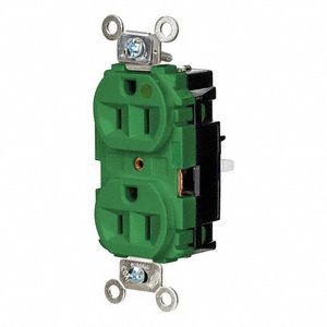 Receptacle 1/2 hp 125V AC NEMA 5-15R