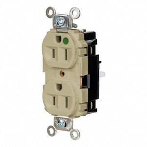 Receptacle 1/2 hp 125V AC NEMA 5-15R