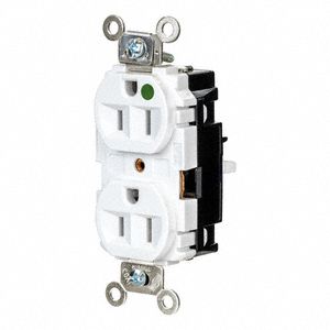 Receptacle 1/2 hp 125V AC NEMA 5-15R