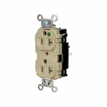 Receptacle 1 hp 125V AC NEMA 5-20R