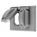 Weatherproof Cover 1 Gang Horizontal