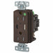 USB Receptacle Brown 1/2 hp