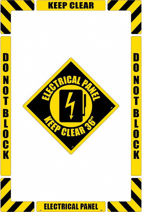 Floor Sign Floor Marking Keep Clear